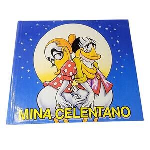 Mina Celentano CD 1998 1st Ed Digibook Comic Book RTI 90012 Italian Pop Rare